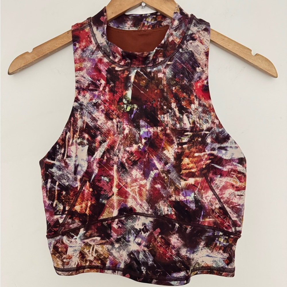lululemon athletica Multicolor Abstract Tank Top